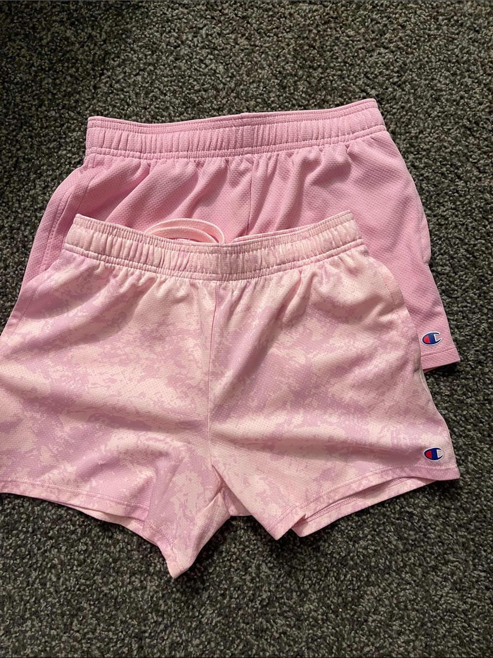 Champion Pink Girls Athletic Shorts Set. Worn once